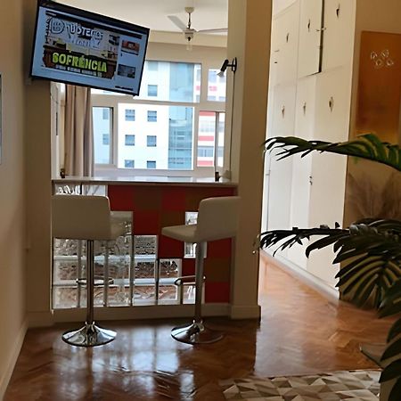 Apartamento Em Copacabana Com Vista Lateral Do Mar Río de Janeiro Exterior foto