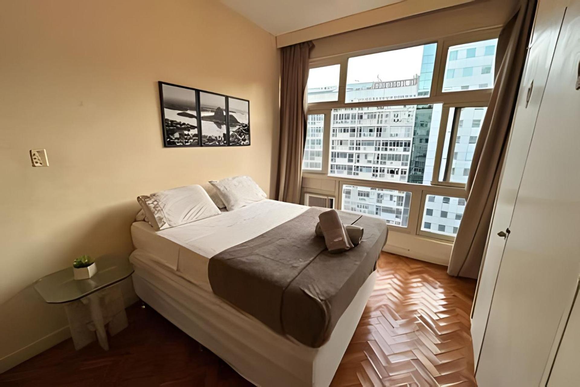 Apartamento Em Copacabana Com Vista Lateral Do Mar Río de Janeiro Exterior foto