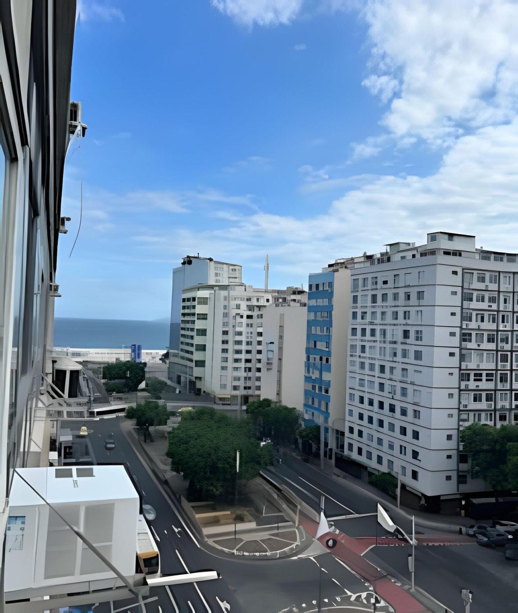 Apartamento Em Copacabana Com Vista Lateral Do Mar Río de Janeiro Exterior foto