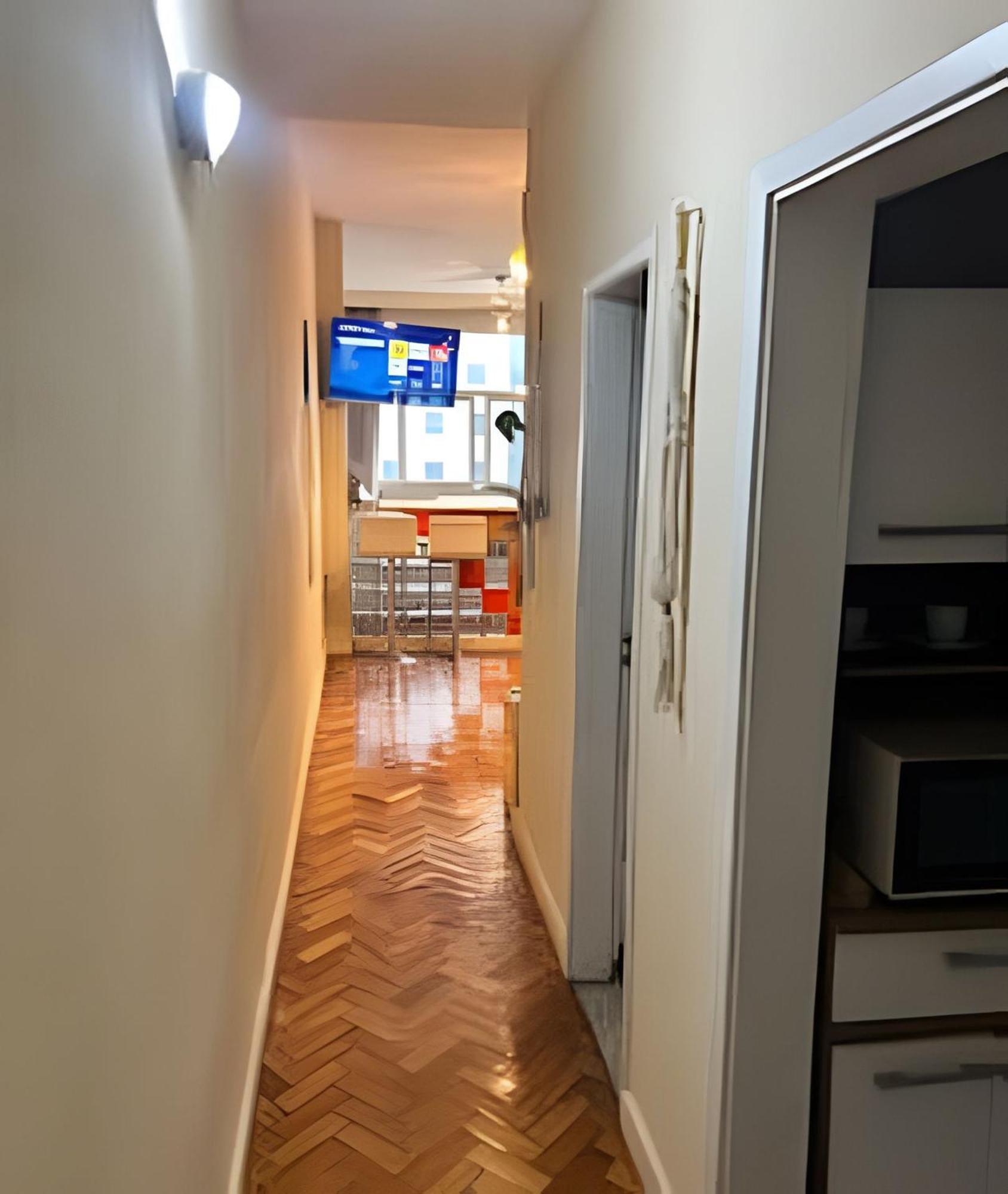Apartamento Em Copacabana Com Vista Lateral Do Mar Río de Janeiro Exterior foto