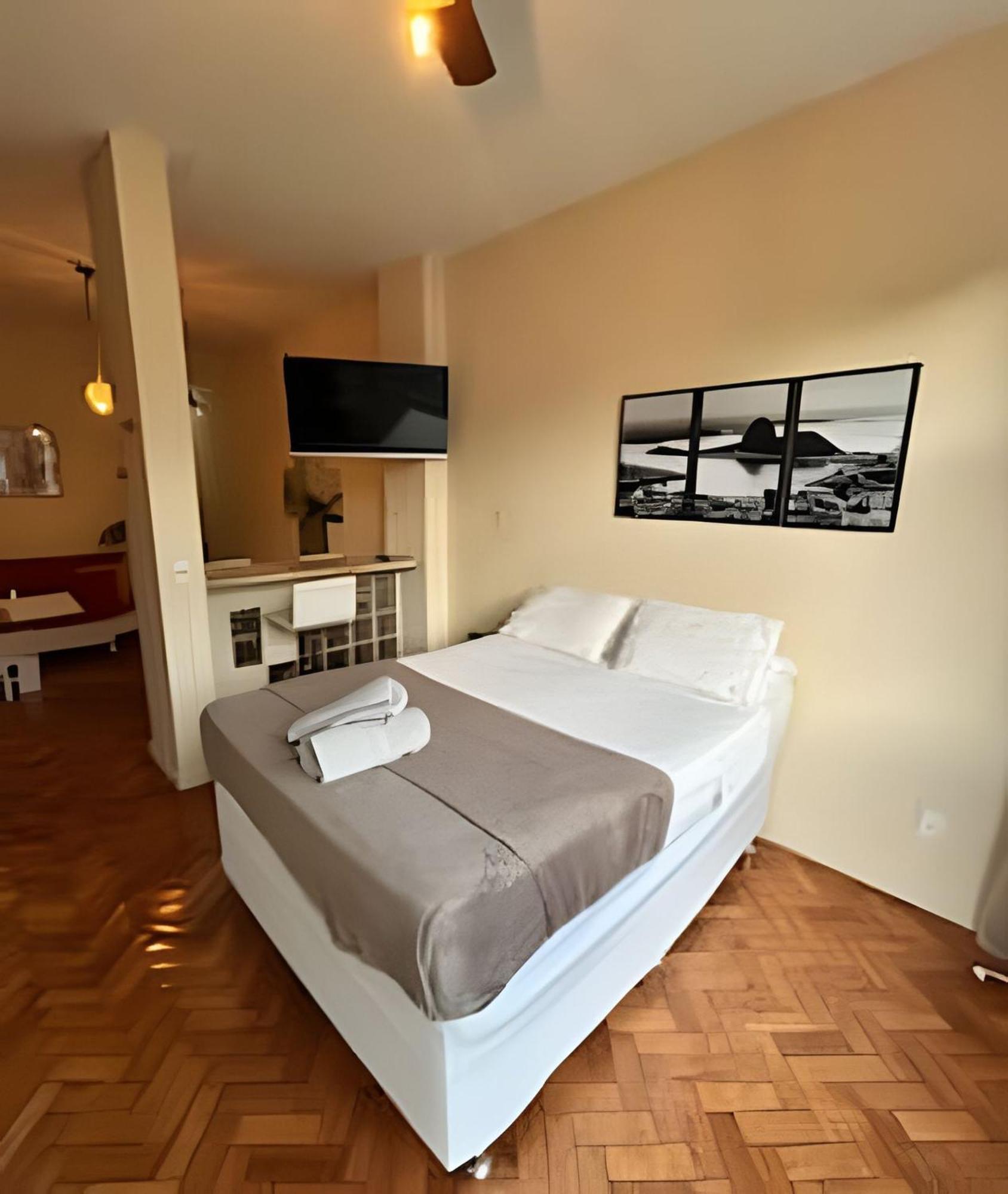 Apartamento Em Copacabana Com Vista Lateral Do Mar Río de Janeiro Exterior foto